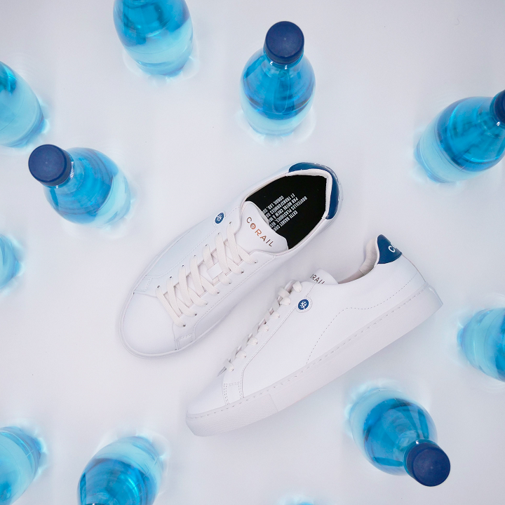 Corail 8 bouteilles recyclées dans chaque paire